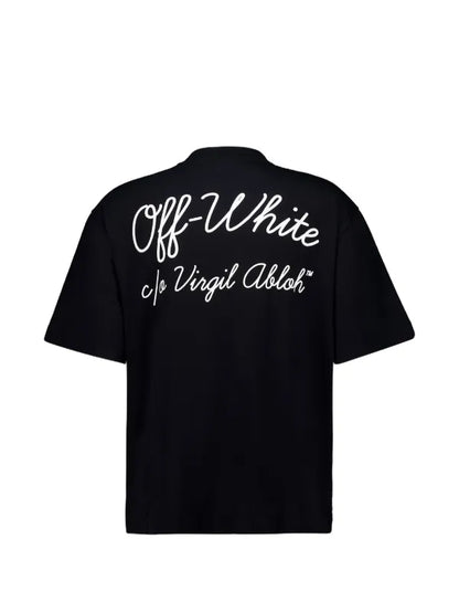 Off white script skate T-shirt