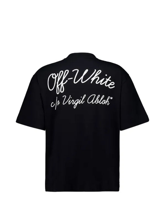 Off white script skate T-shirt