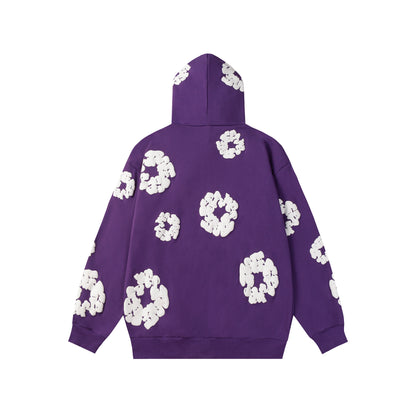 DENIM TEARS PURPLE HOODIE
