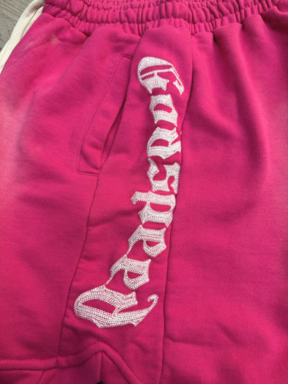 Godspeed Mens Courtside Shorts Starburst/Pink