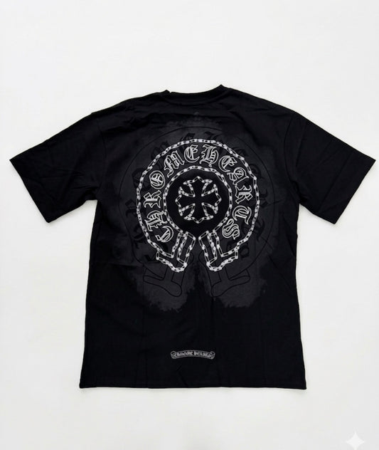 CHROMEHEARTS HORSESHOE BLACK TSHIRT