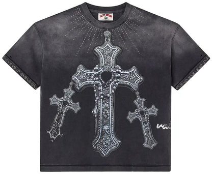 Vale Forever Pierced Tee 'Black'