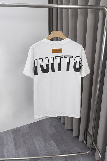 LOUIS VUITTON LOGO WHITE TEE