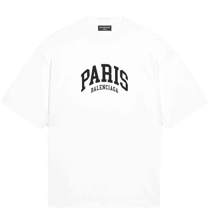 BALENCIAGA CITIES WHITE TSHIRT