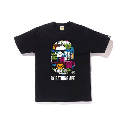 TSHIRT BAPE BABY MILO BLACK