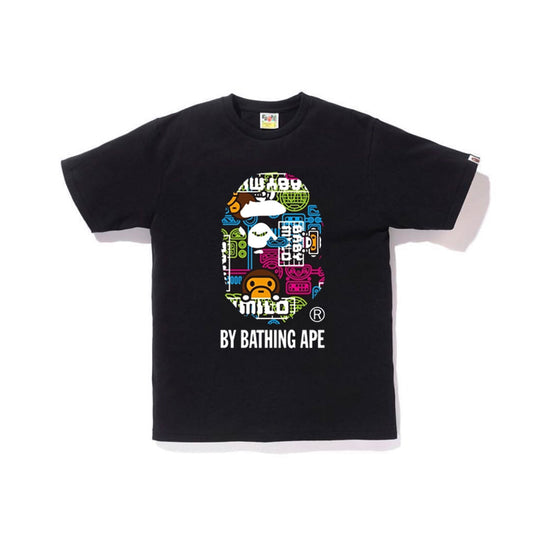TSHIRT BAPE BABY MILO BLACK