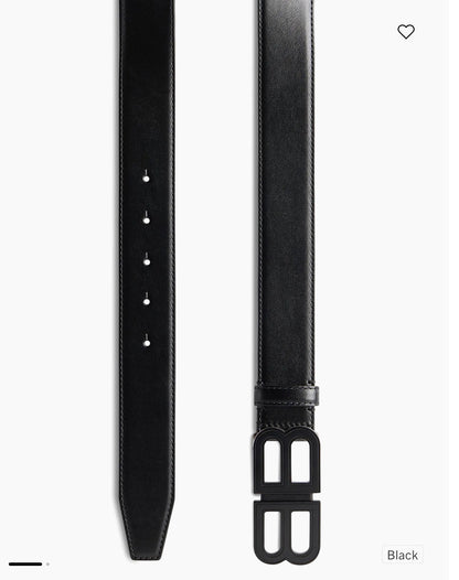 Balenciaga BB Hourglass Large Belt