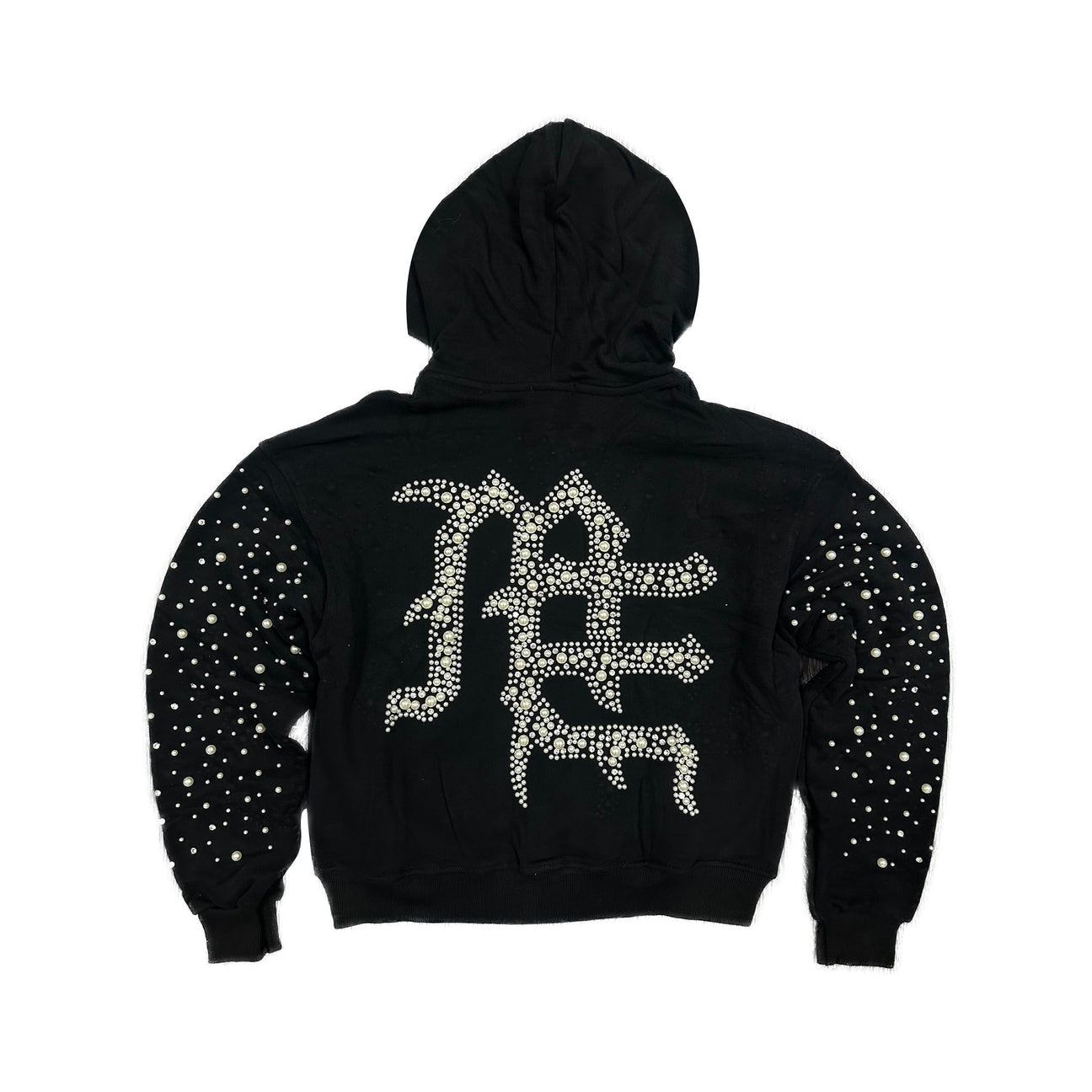 MIXED EMOTION PEARL ZIP HOODIE