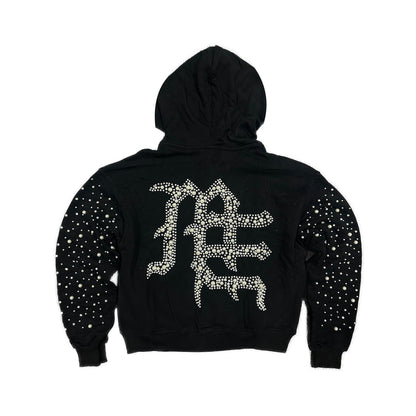 MIXED EMOTION PEARL ZIP HOODIE