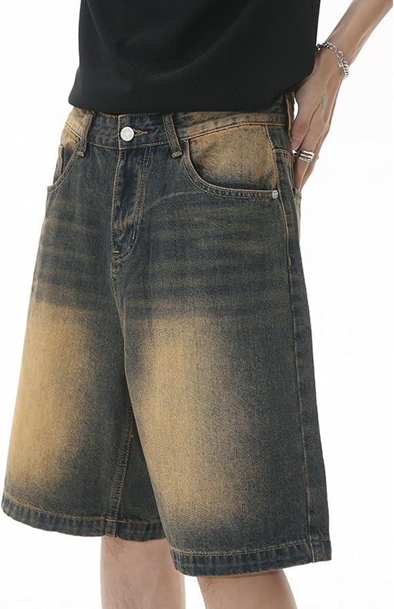 DENIM WASHED SHORT