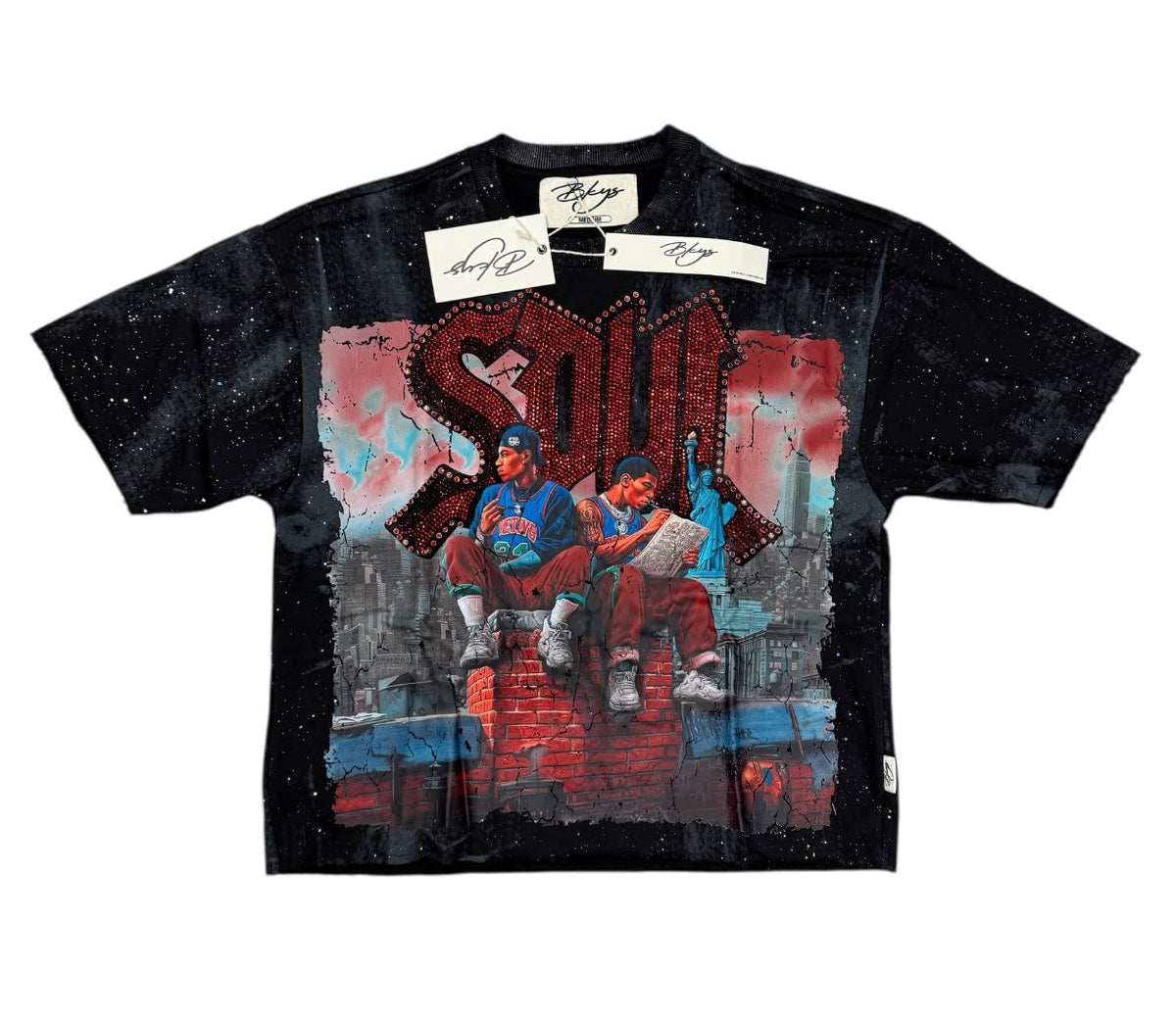 BKYS SOUL CROPPED SHIRT BLACK