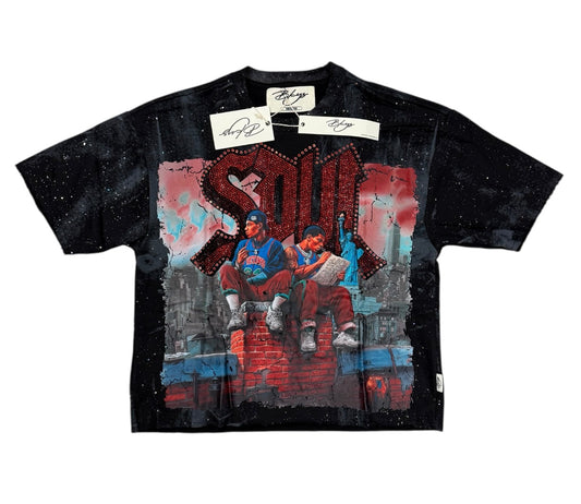 BKYS SOUL CROPPED SHIRT BLACK