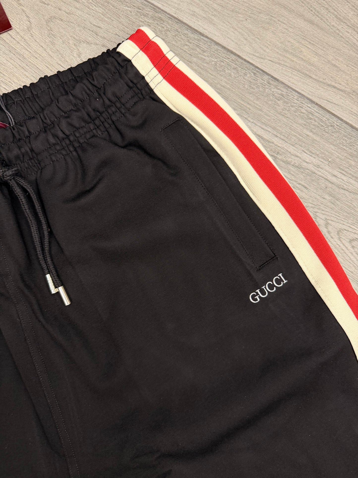 Gucci Signature Stripe Lounge Shorts