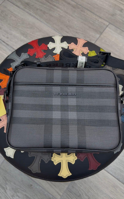 Burberry Muswell check-pattern messenger bag
