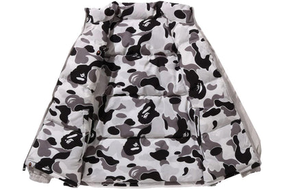BAPE ABC PUFFER WHITE REVERSIBLE