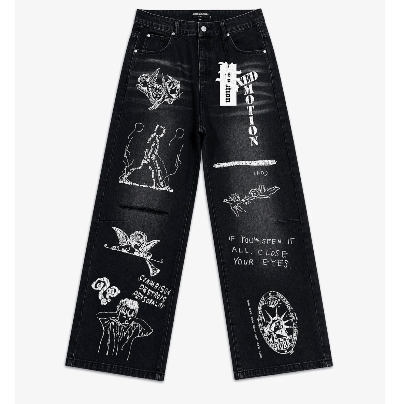 Mixed Emotions 'Black Canvas' Black