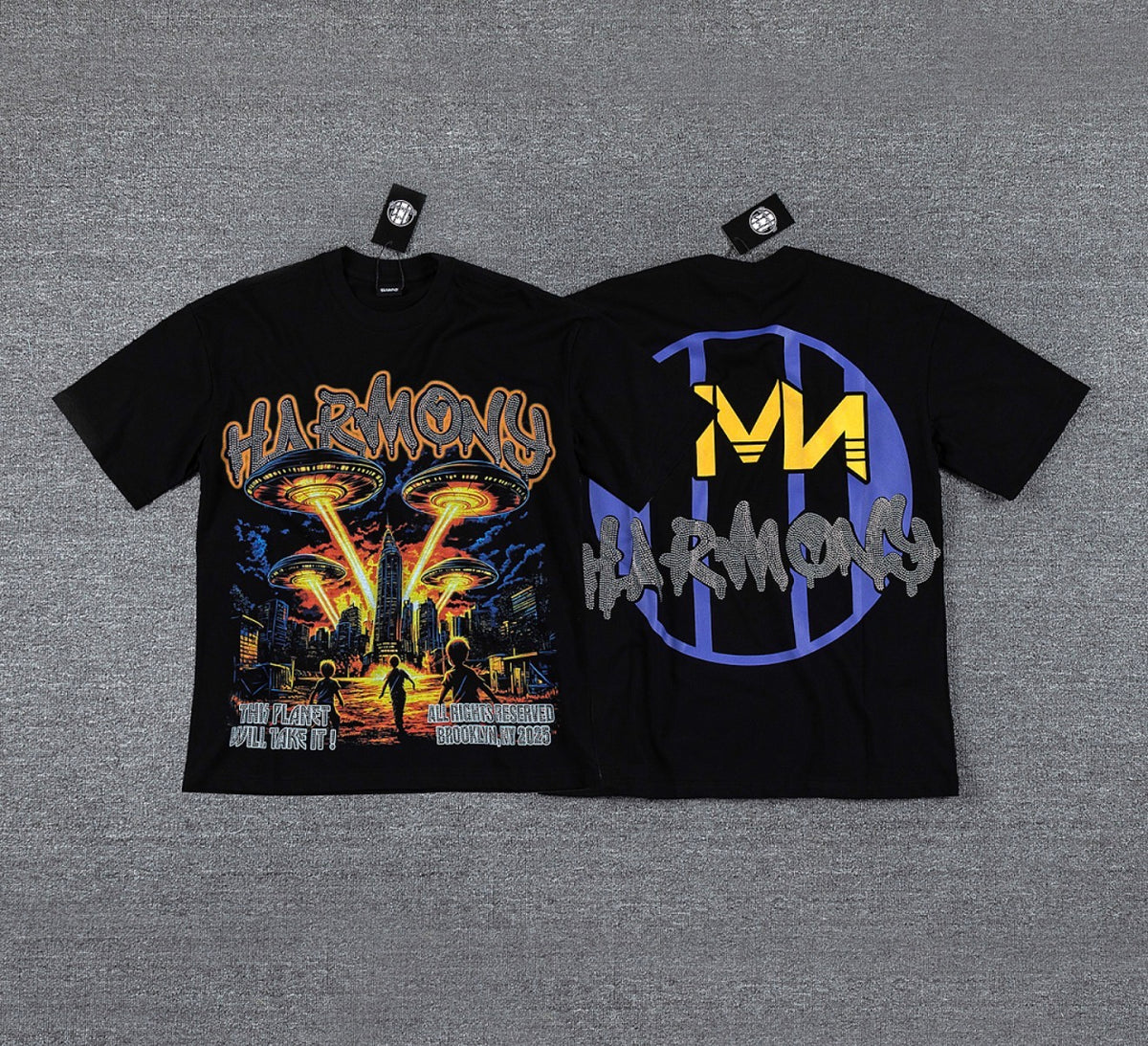 Harmony Alien black Tshirt