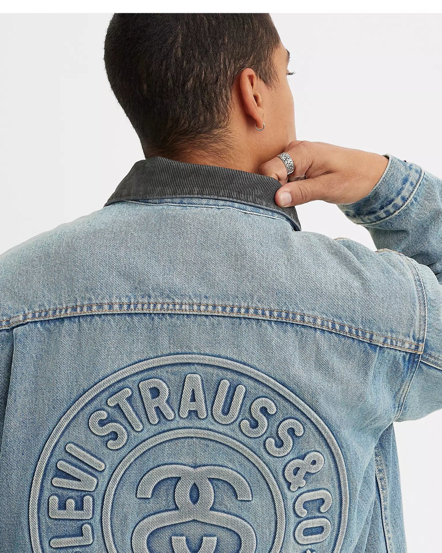 Stussy x Levis Denim Jacket 501s