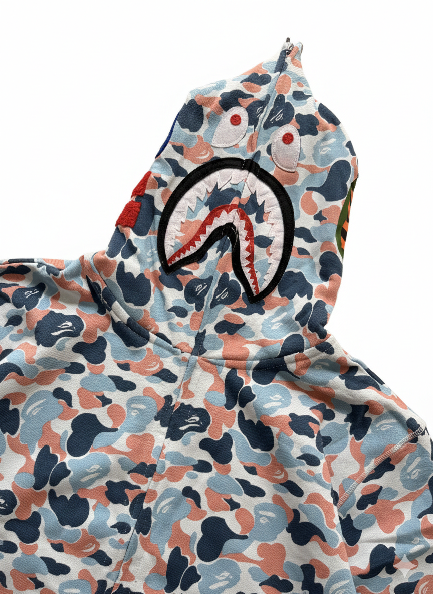 BAPE Hangzhou Separate Shark Full Zip Hoodie