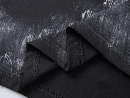 BALENCIAGA DISTRESSED GRAPHIC TEE
