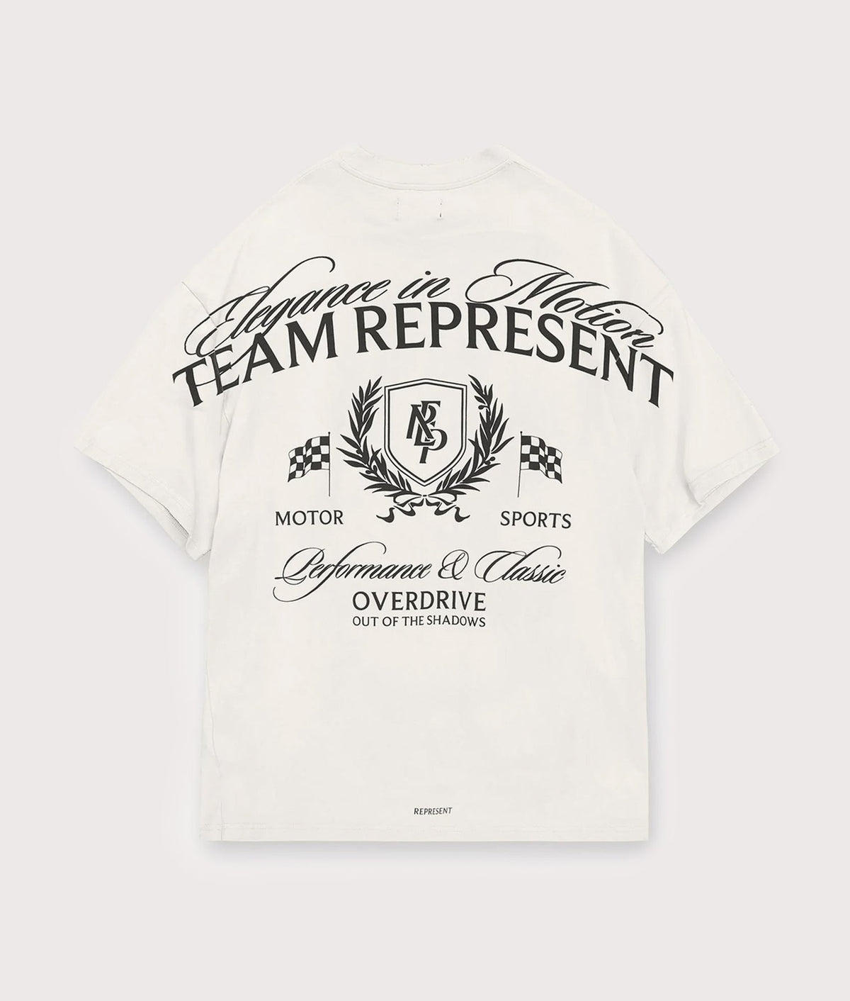 Represent Crest White T-Shirt