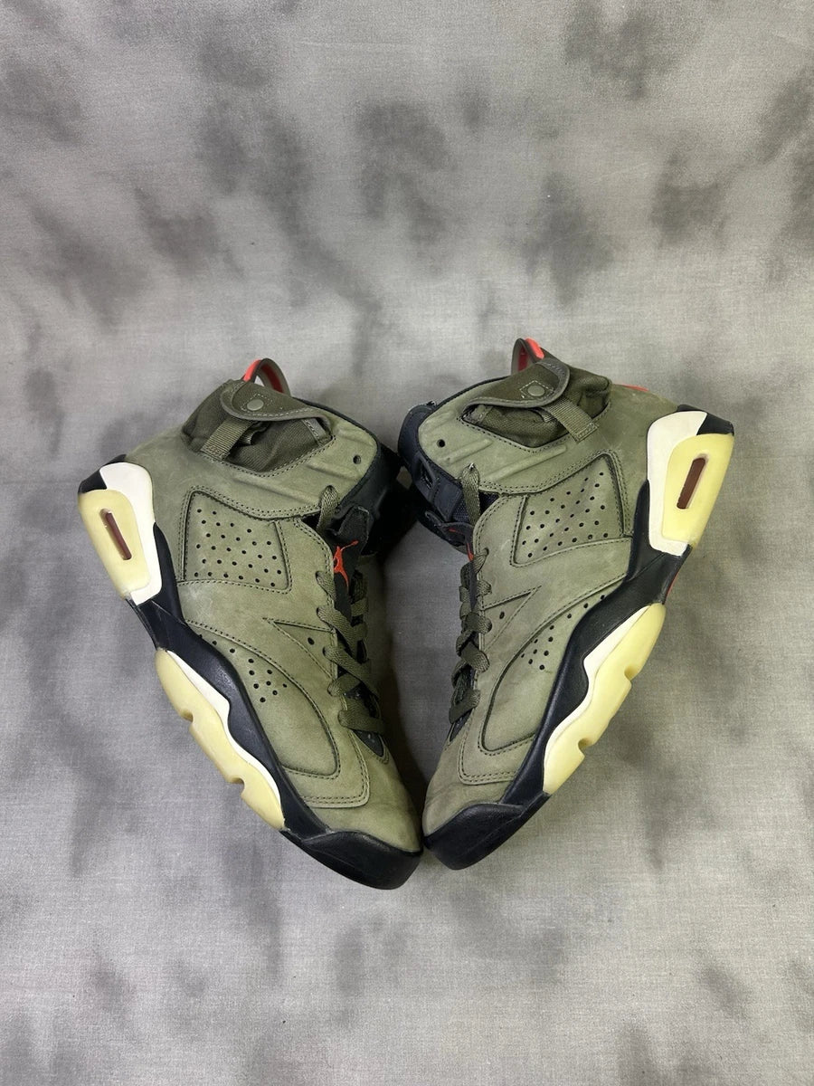 TRAVIS SCOTT X AIR JORDAN 6 RETRO OLIVE