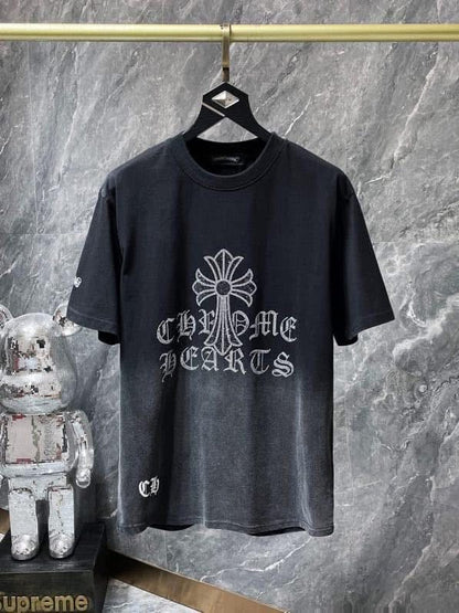 Chromehearts Shadow Bloom Black Tshirt