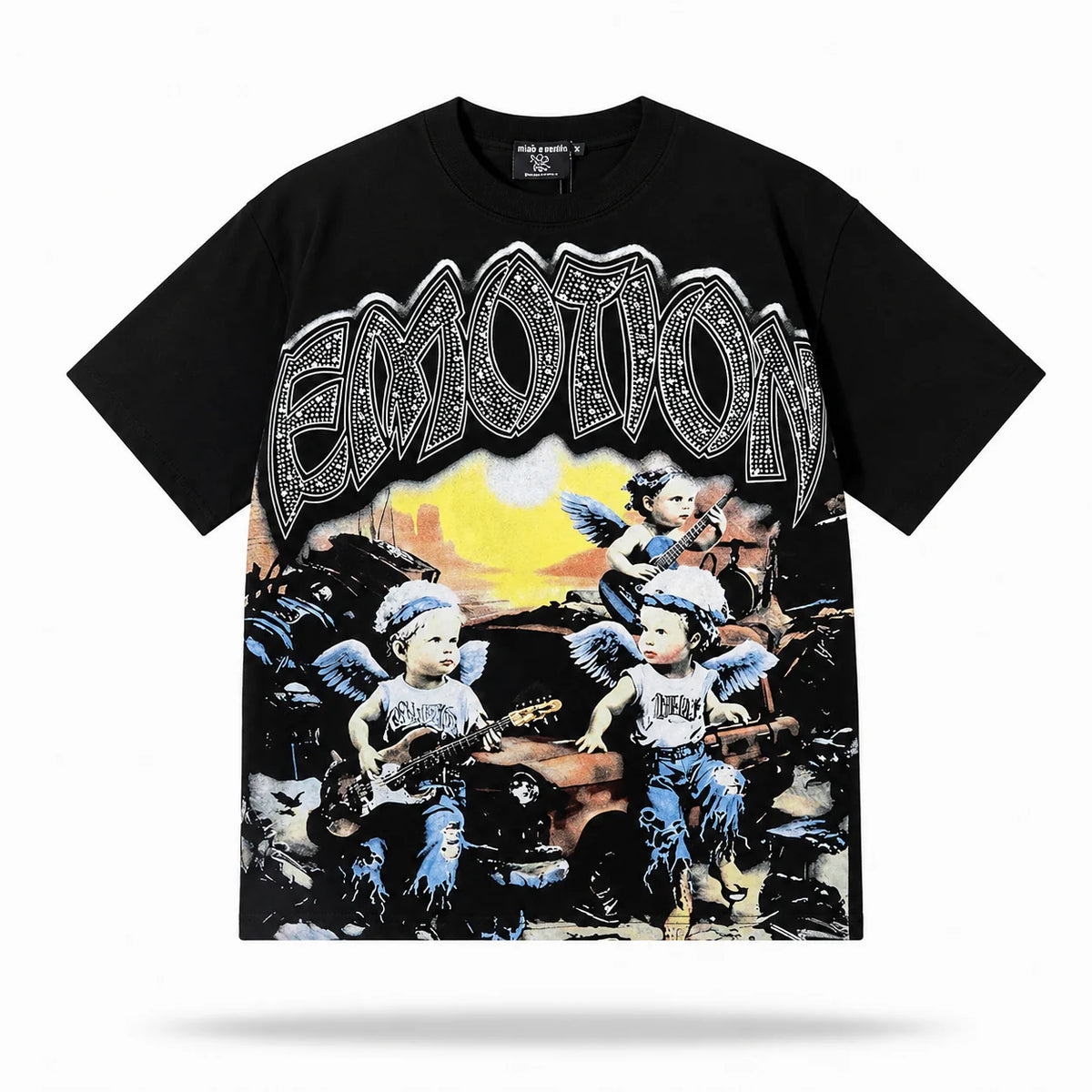 Mixed Emotion Angel Band Tshirt