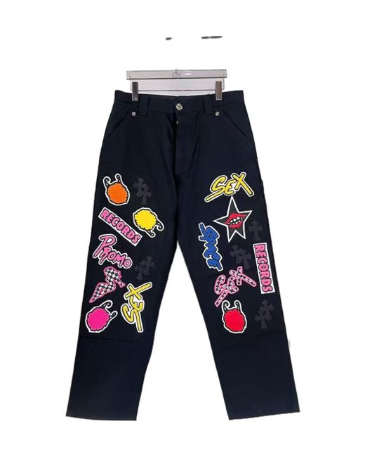 CHROMEHEARTS X MATTY BOY SEX RC PATCH CARPENTER - BLACK