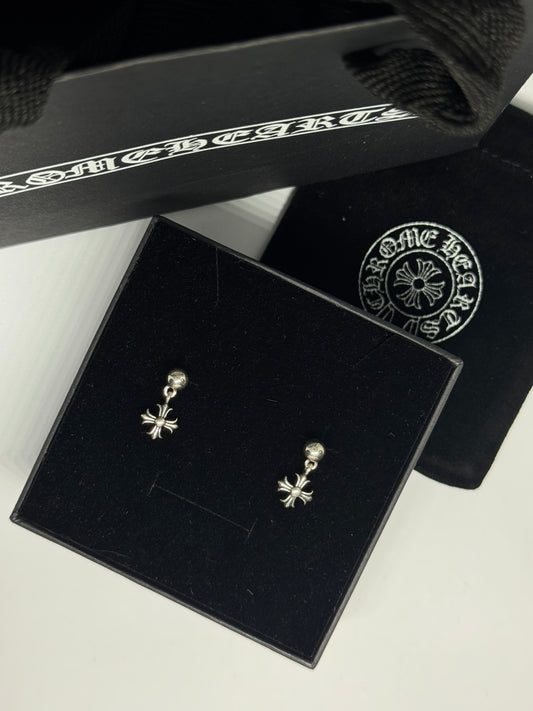 CHROMEHEARTS ARETES PLATA 925