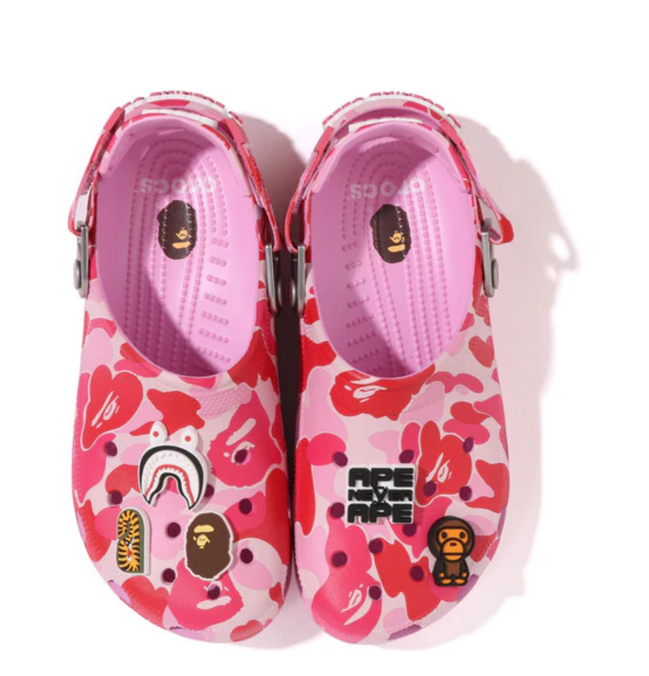 CROCS X BAPE PINK CAMO