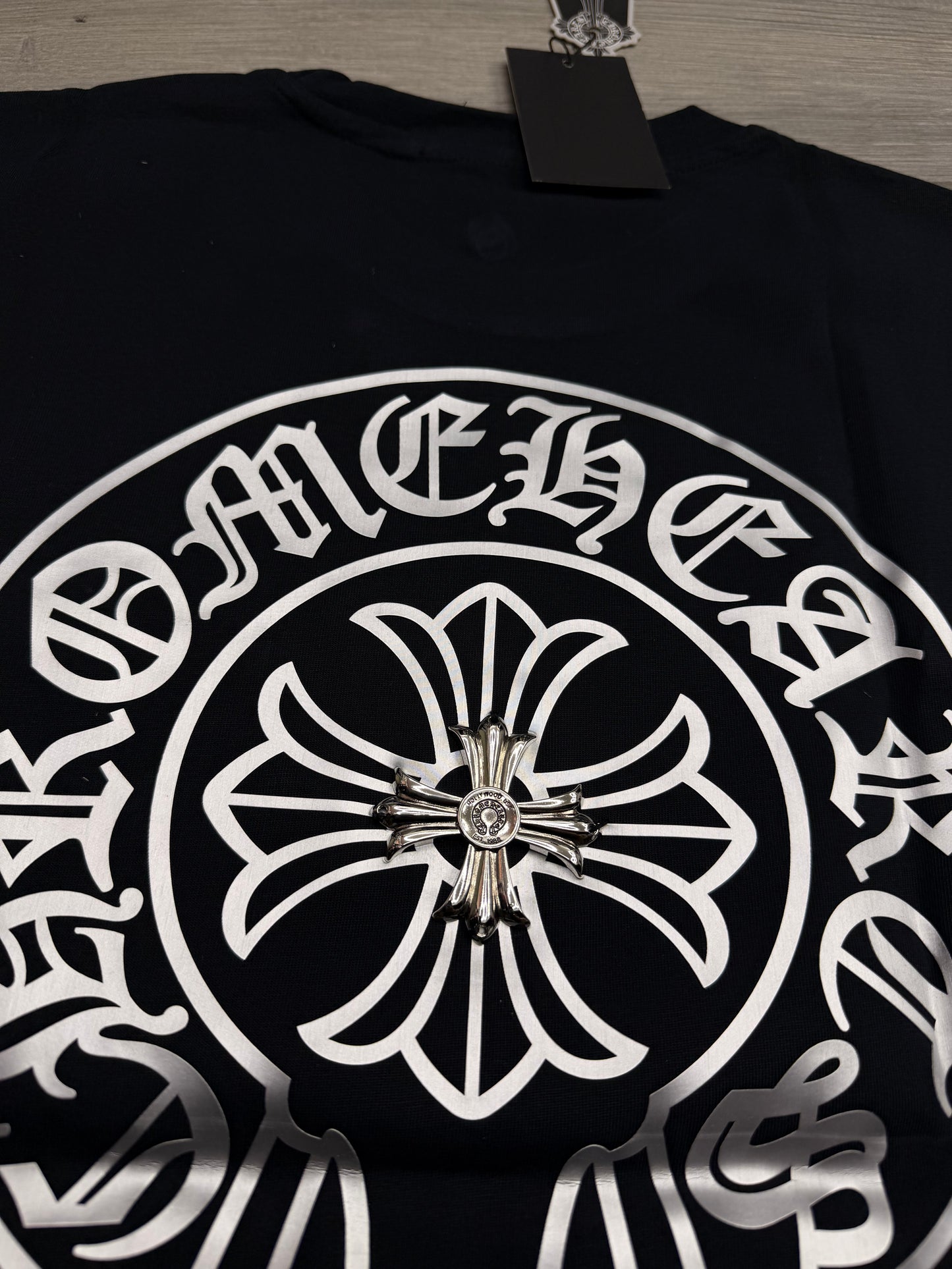 CHROMEHEARTS HORSESHOE BLACK TSHIRT