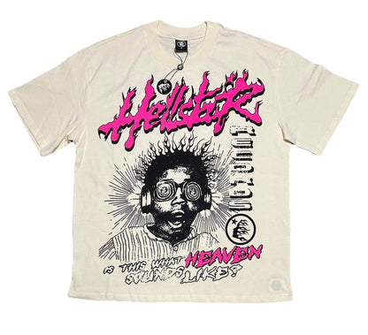 HELLSTAR Records creamy Tshirt
