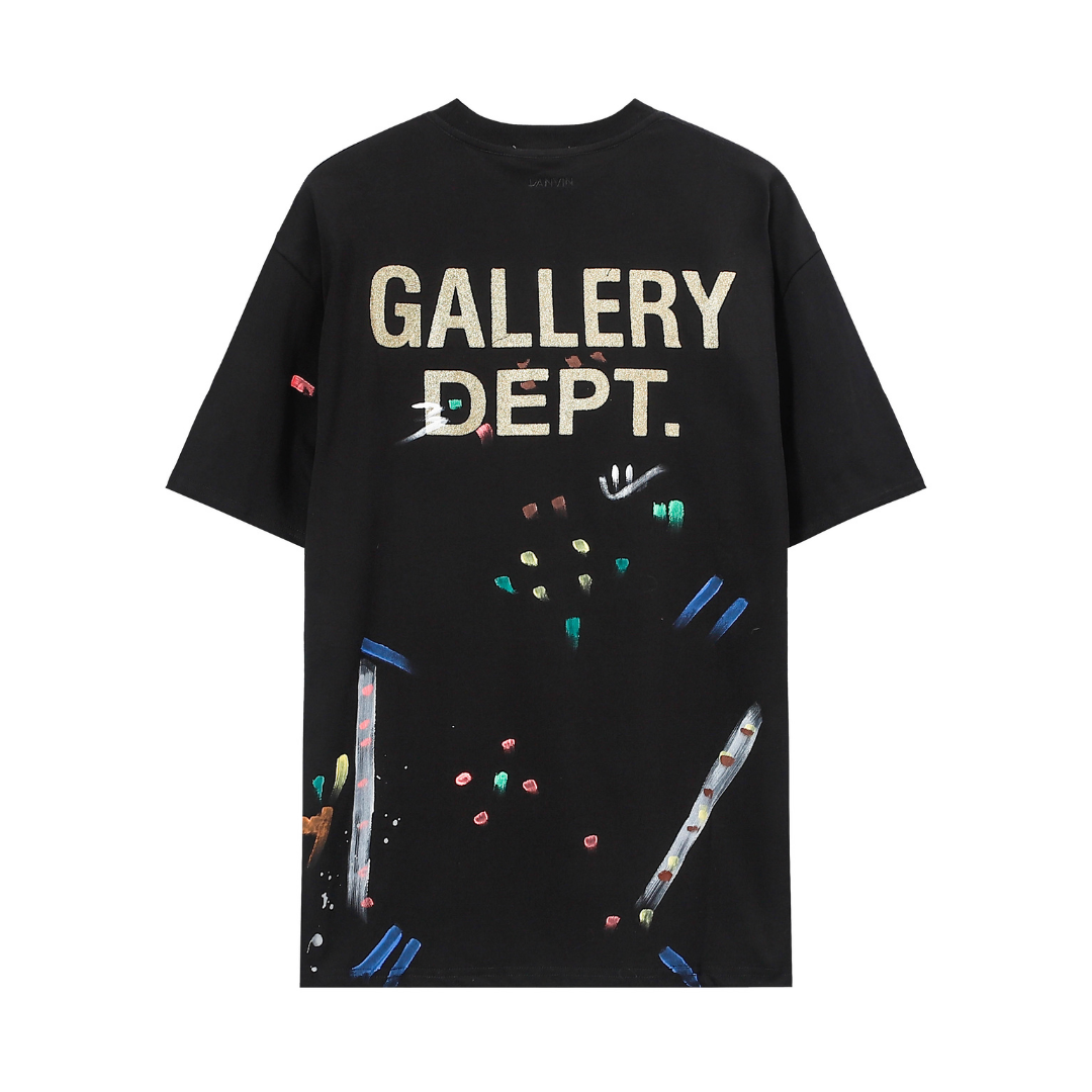GALLERY DEPT X LANVIN TSHIRT BLACK