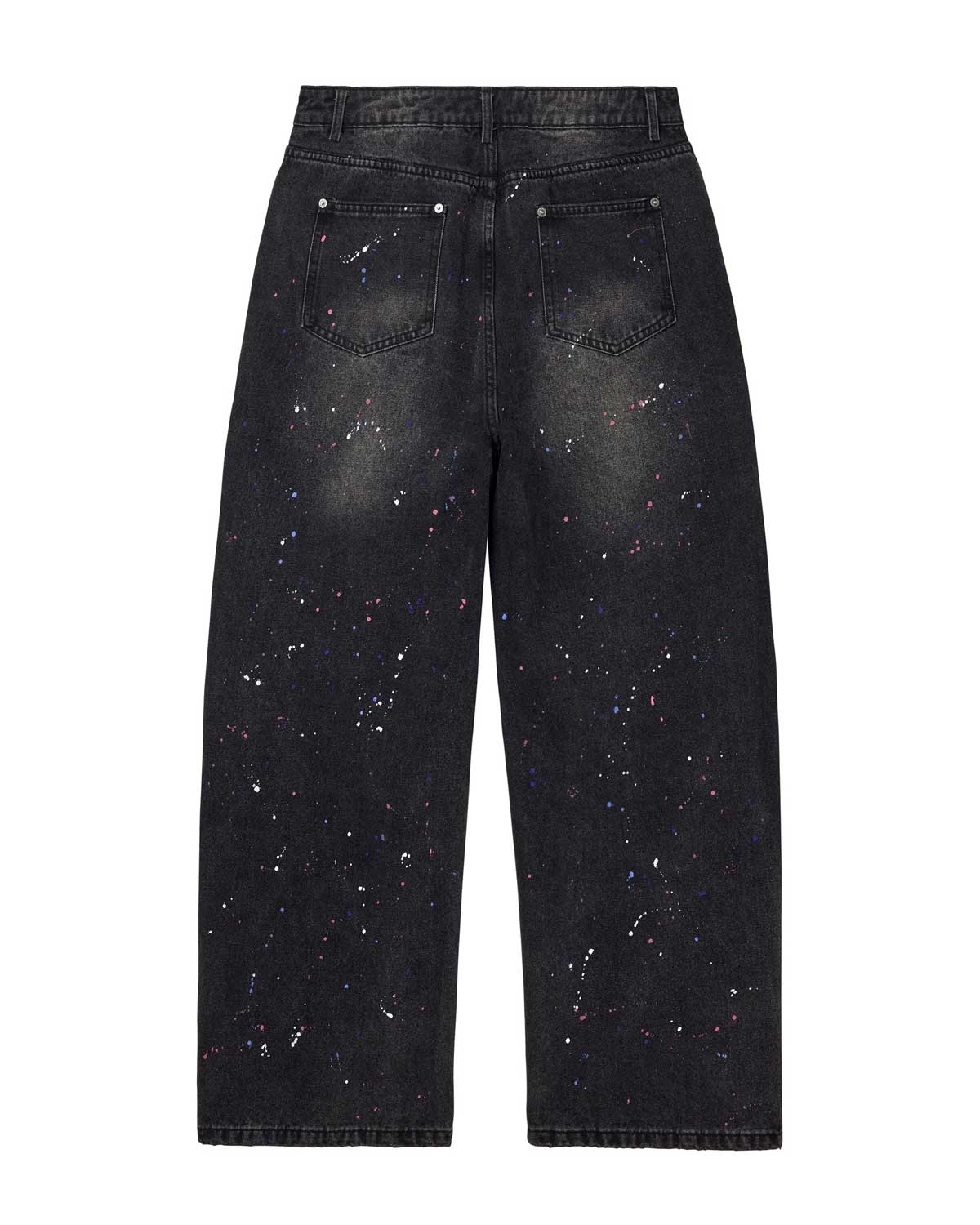 VALE FOREVER ICE CREAM DENIM PANTS BLACK