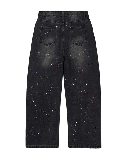 VALE FOREVER ICE CREAM DENIM PANTS BLACK