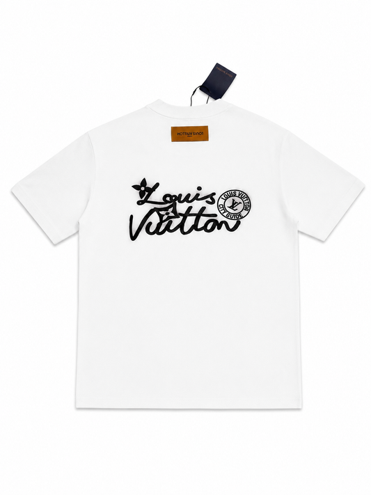 Louis Vuitton Logo black Tshirt