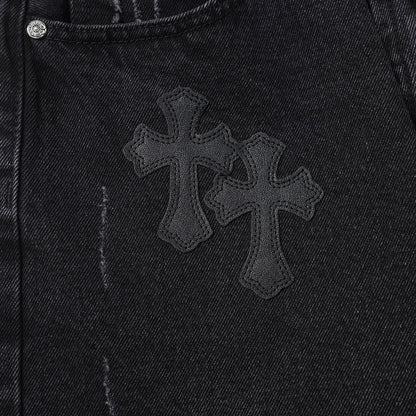 SHORT MEZCLILLA CHROMEHEARTS BLACK