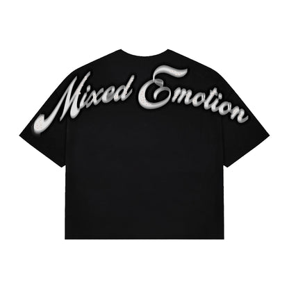 MIXED EMOTION PEARL CROPPED TEE