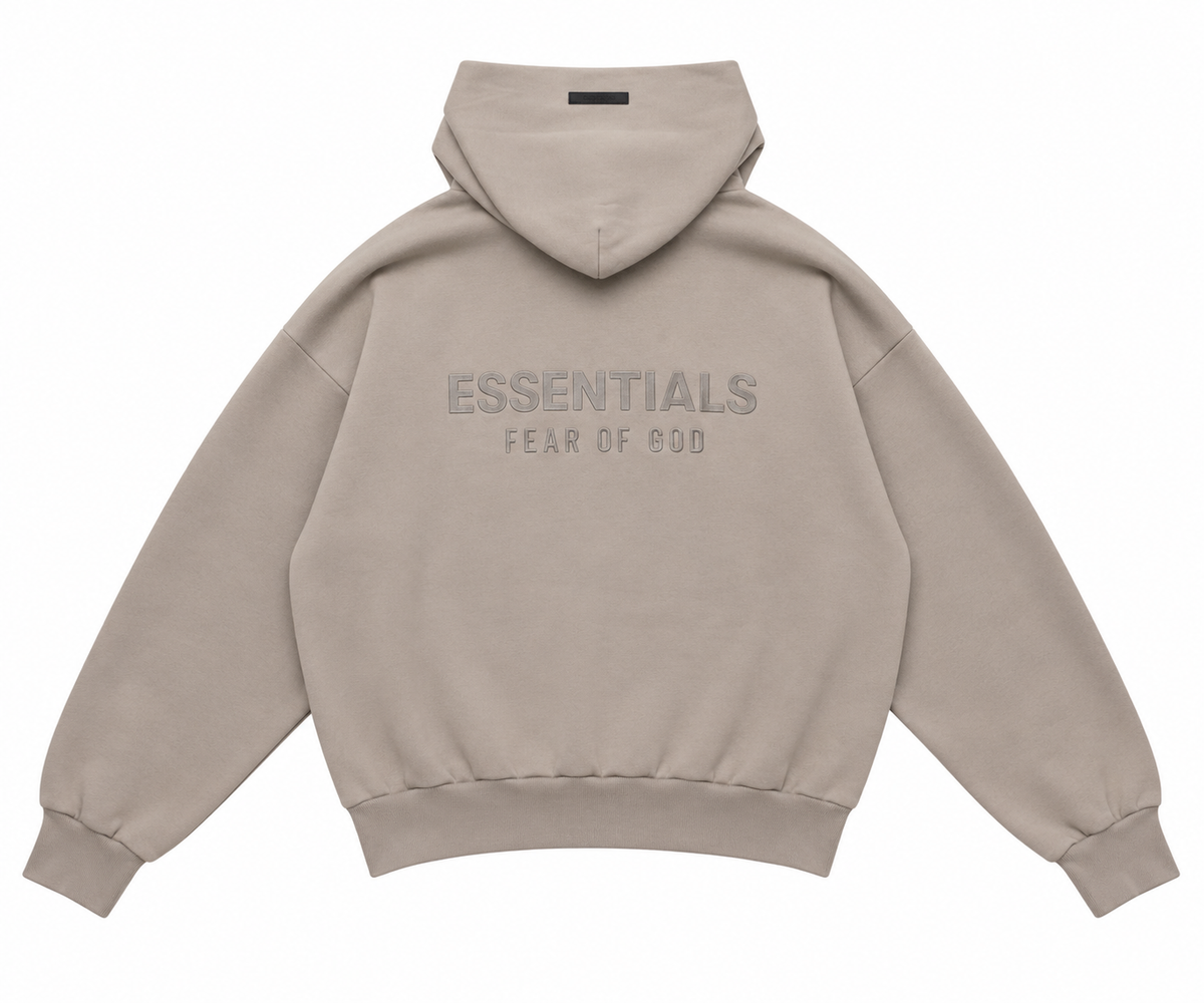 Essentials Fear of god Hoodie Cream (0783)