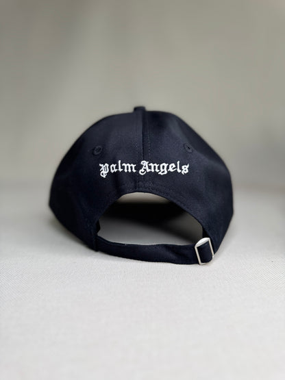 PALM ANGELS FIRE BLACK HAT
