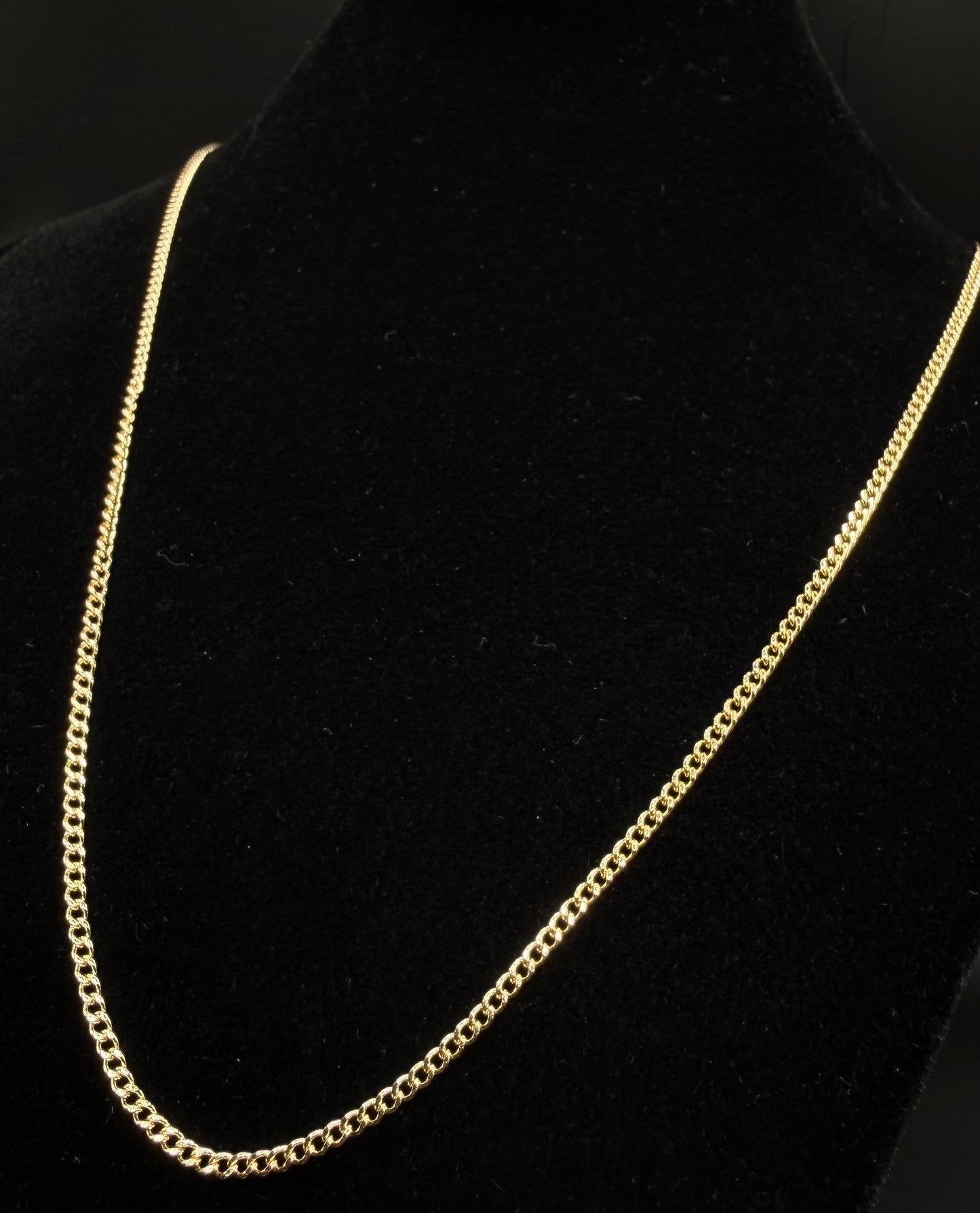 Cadena Hilo de Cordón Oro laminado 14k (016)