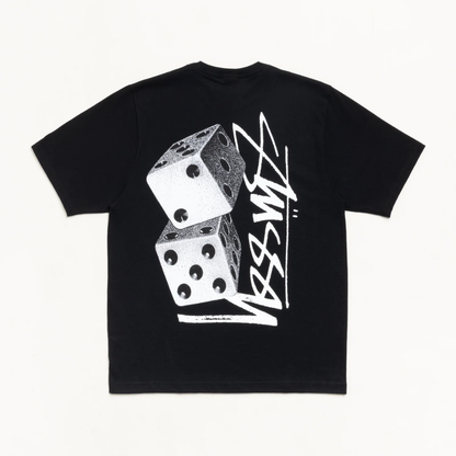 Stüssy Diced Out Black Tee
