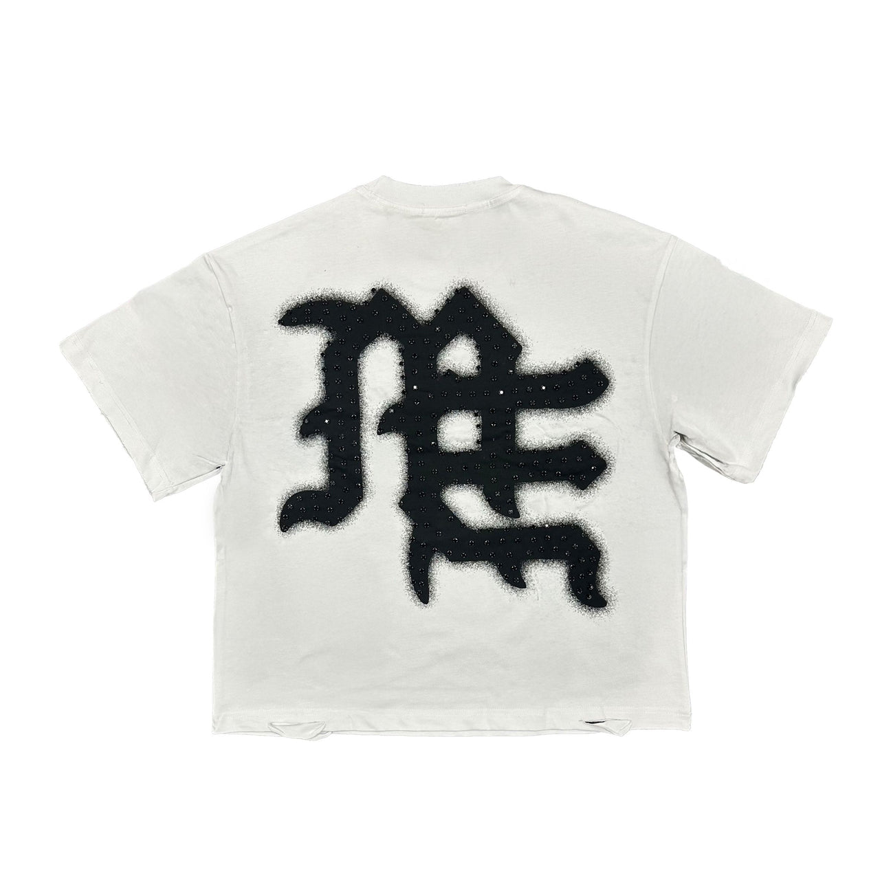 MIXED EMOTION NEVER DIE RHINESTONE END TEE
