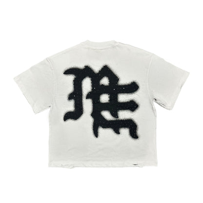 MIXED EMOTION NEVER DIE RHINESTONE END TEE