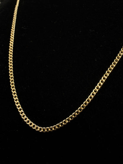 Cadena Hilo de Cordón Oro laminado 14k (016)