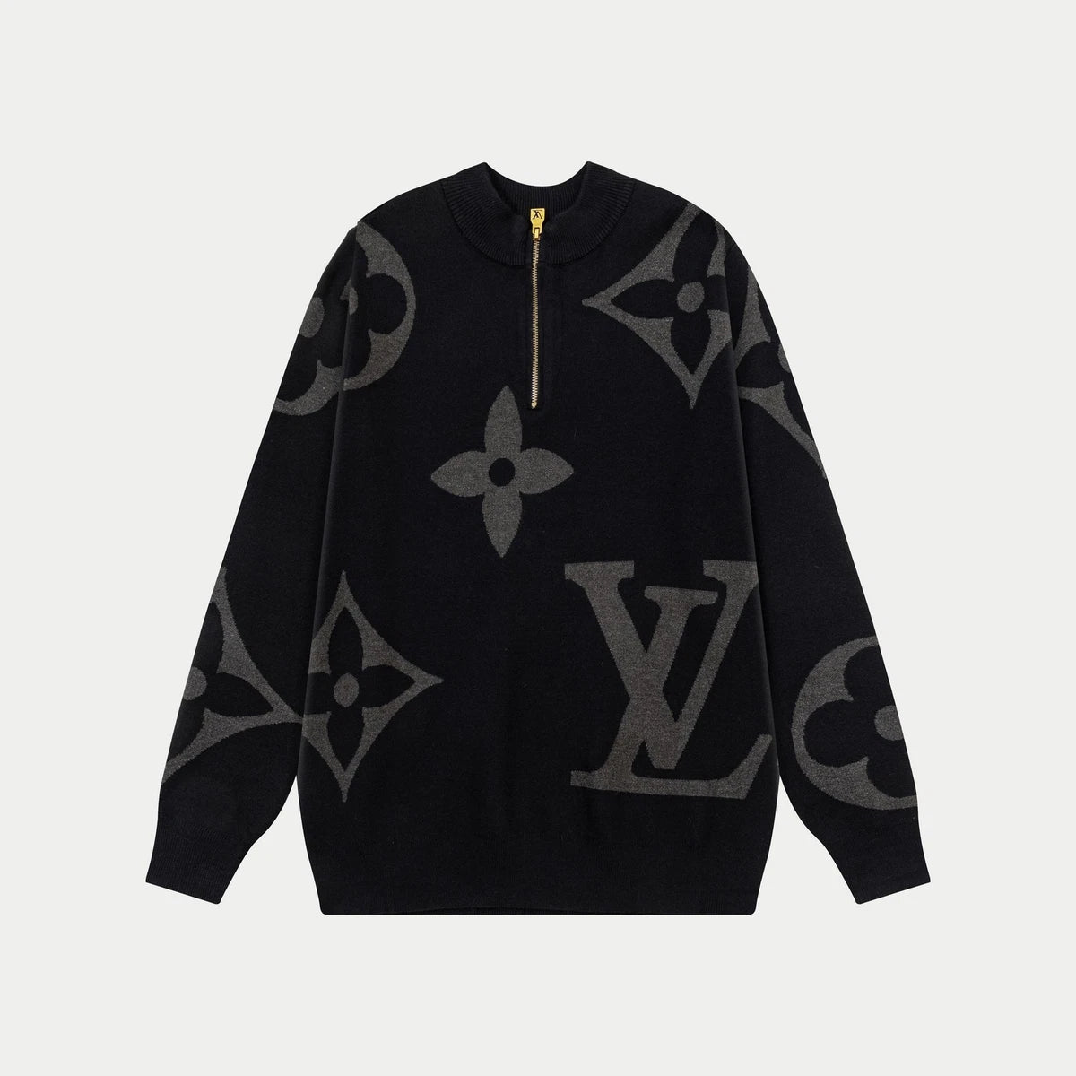FLEECE LOUIS VUITTON BLACK