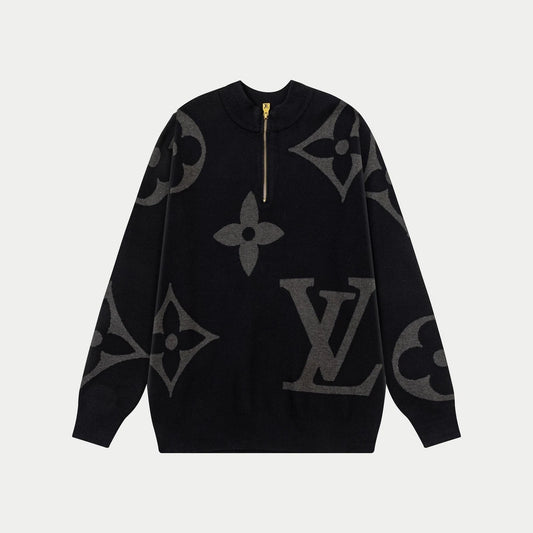 FLEECE LOUIS VUITTON BLACK