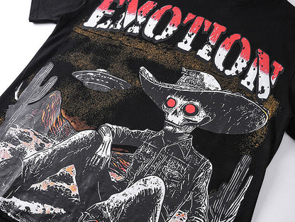 MIXED EMOTIONS BLACK “DESERTED” TEE