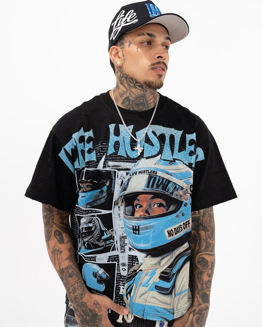 Life Hustler Racing Kid tshirt